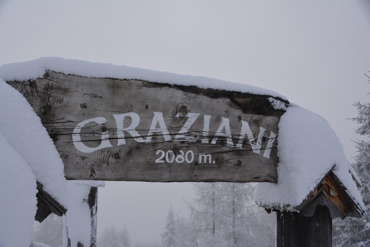 Rifugio Graziani Huette Hotel San Vigilio Di Marebbe Bagian luar foto