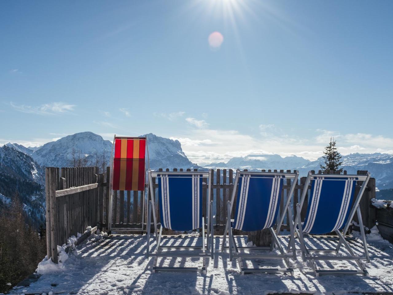 Rifugio Graziani Huette Hotel San Vigilio Di Marebbe Bagian luar foto