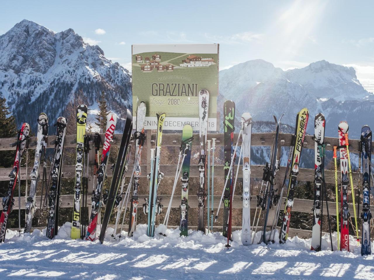Rifugio Graziani Huette Hotel San Vigilio Di Marebbe Bagian luar foto