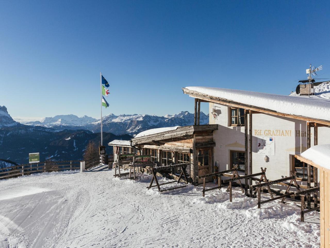 Rifugio Graziani Huette Hotel San Vigilio Di Marebbe Bagian luar foto